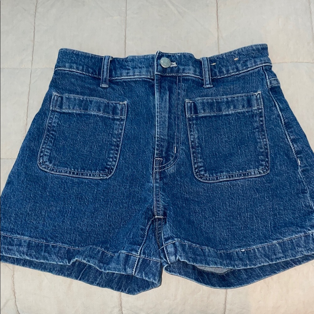 Madewell High-Rise Denim Shorts